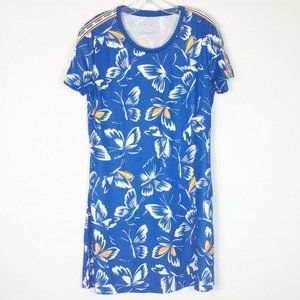 Adidas x Farm Rio Butterfly Blue Dress